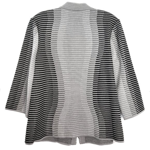 Ming Wang Knit Zip Jacket - Picture 2 of 5